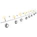 String Light ""campane"" Con 10 Led - Foto miniatura 5