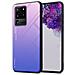 Cadorabo Custodia Compatibile Con Samsung Galaxy S20 Ultra In Rosa - Blu - Coperchio Protettivo Bicolore In Vetro Temperato E Silicone Tpu - Foto miniatura 1