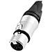 Dmx Cable Xlr 3pin 5m Bk Neutrik - Foto miniatura 2