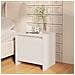 Comodini 2 pz Bianchi 45x34x44,5 cm in Truciolato - Foto miniatura 8