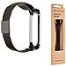 Cinturino 660 Originale Magnetic Steel Per Xiaomi Mi Band 5 - 6 Black - Foto miniatura 1