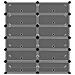 Scarpiera Nera 94,5x36,5x106 Cm In Pp - Foto miniatura 3