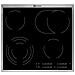 Piano Cottura EHF46547XK Elettrico 4 Zone Cottura da 57.6 cm Colore Nero - Foto miniatura 1