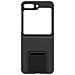 Cover Per Samsung Galaxy Z Flip5 Cavalletto Supporto Serie Classic Stand Nera - Foto miniatura 1