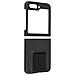 Cover Per Samsung Galaxy Z Flip5 Cavalletto Supporto Serie Classic Stand Nera - Foto miniatura 5