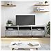 Mobile Tv Grigio Cemento 150x30x44,5 Cm Legno Multistrato - Foto miniatura 1