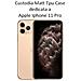 Custodia Tpu Silicone Cover Case Per Apple Iphone 11 Pro Black - Foto miniatura 2