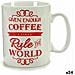 Tazza Mug Coffee Porcellana Rosso Bianco 500 Ml 24 Unità - Foto miniatura 1