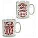 Tazza Mug Coffee Porcellana Rosso Bianco 500 Ml 24 Unità - Foto miniatura 3