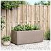 Fioriera Da Giardino Marrone Chiaro 80x36x35 Cm In Pp - Foto miniatura 3