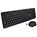 Tastiera e Mouse Wireless CKW350ES  Colore Nero - Foto miniatura 1