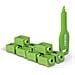 47912 clip sicura Bloccaporte + chiave SFP Verde Acrilonitrile butadiene stirene (ABS) 10 pz - Foto miniatura 1