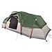 Tenda Familiare a Cupola per 11 Persone Verde Impermeabile - Foto miniatura 4