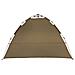 Tenda da Pesca 4 Persone Verde Oliva a Rilascio Rapido - Foto miniatura 6