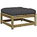 Set Divani da Giardino 7pz con Cuscini Legno Impregnato di Pino - Foto miniatura 6