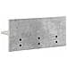Appendiabiti a muro Grigio cemento 40 x 10.5 x 18 cm - Foto miniatura 6