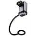 Adattatore Femmina-femmina Usb-c 240w, 120gbps, Angolo Retto (confezione Da 2) Silver - Foto miniatura 2