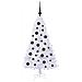 Albero di Natale artificiale Bianco 120 cm PVC e Acciaio - Foto miniatura 3