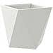 Fioriera 2 pcs Bianco 30 x 30 x 30 cm Acciaio - Foto miniatura 5