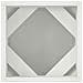 Fioriera 2 pcs Bianco 30 x 30 x 30 cm Acciaio - Foto miniatura 7