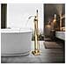 Rubinetto per vasca da bagno indipendente, Blackswan, tipo M88, modello oro lucido, misura 98 cm - Foto miniatura 3