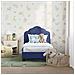 Struttura letto per bambini con testata Blu Polizia 70 x 140 cm - Foto miniatura 3