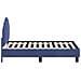 Struttura letto per bambini con testata Blu Polizia 70 x 140 cm - Foto miniatura 6
