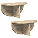 Scaffale da parete 2 pcs Rovere Sonoma 38 x 19 x 19 cm - Foto miniatura 1