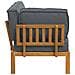 Set di divani con cuscino Antracite 133 x 92 x 69 cm - Foto miniatura 8