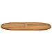 Piano del tavolo Ovale Legno di teak solido Naturale - Foto miniatura 3