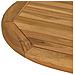 Piano del tavolo Ovale Legno di teak solido Naturale - Foto miniatura 6