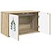 Mobile TV da Parete HANAU 69 x 33 x 40 cm Rovere Sonoma - Foto miniatura 2