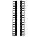 Vertical Cable Manager For Sx 600mm 42u Qty. 2 . - Foto miniatura 6