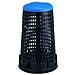 Trespolo 58X90h Lt. 100 Nero-Blu 24704 - Foto miniatura 1