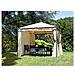 Gazebo Da Giardino 3 X 3 Metri Con Tende Laterali - Foto miniatura 2