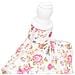 Busto Sartoriale Donna Bianco con Rose - Manichino Femminile - Foto miniatura 2