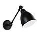 Lampada Da Parete Newton Ap1 Nero Max 1 X 60w E27 - 240v - Foto miniatura 5