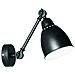 Lampada Da Parete Newton Ap1 Nero Max 1 X 60w E27 - 240v - Foto miniatura 2