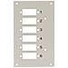 I-CASE DIN-SPL6SCD - Pannello Frontale 6 Connessioni SC-Duplex per Box Ottico - Foto miniatura 1