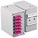 I-CASE DIN-SPL6SCD - Pannello Frontale 6 Connessioni SC-Duplex per Box Ottico - Foto miniatura 2