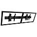 Supporto per Pareti da Menu CHLWM2X1U per Schermi da 40-55 " 2×1  - Foto miniatura 1