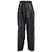 Kids Stormbreak Overtrousers Nero Pantalone Impermeabile Bambini Taglia 11/12a - Foto miniatura 2