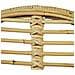 Sedie Da Pranzo Set 6 Pz In Rattan Naturale - Foto miniatura 4
