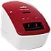 Stampante per Etichette QL-600R Termica Diretta Risoluzione 300 x 600 DPI USB 2.0 Colore Rosso e Bianco - Foto miniatura 2