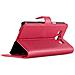 Custodia Compatibile Con Samsung Galaxy A8 2015 In Rosso Carminio - Coperchio Protettiva Con Chiusura Magnetica, Funzione Stand E Tasca Per Le Carte - Foto miniatura 5