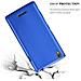 Custodia Compatibile Con Sony Xperia T3 In Blu Metallico - Coperchio Protettivo In Silicone Tpu Flessibile - Foto miniatura 5