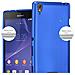 Custodia Compatibile Con Sony Xperia T3 In Blu Metallico - Coperchio Protettivo In Silicone Tpu Flessibile - Foto miniatura 6