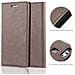 Custodia Compatibile Con Huawei P9 In Bruno Caffè - Coperchio Protettiva Con Chiusura Magnetica, Funzione Stand E Tasca Per Le Carte - Foto miniatura 9