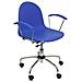 320gbl - Sedia Da Ufficio Girevole, Colore: Bianco - Foto miniatura 2