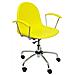 320gbl - Sedia Da Ufficio Girevole, Colore: Bianco - Foto miniatura 3